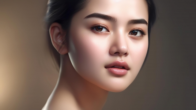 整た顔立ちの女性