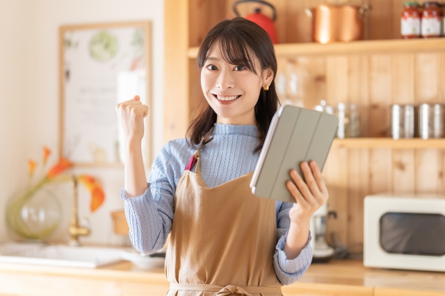 ポジティブな女性