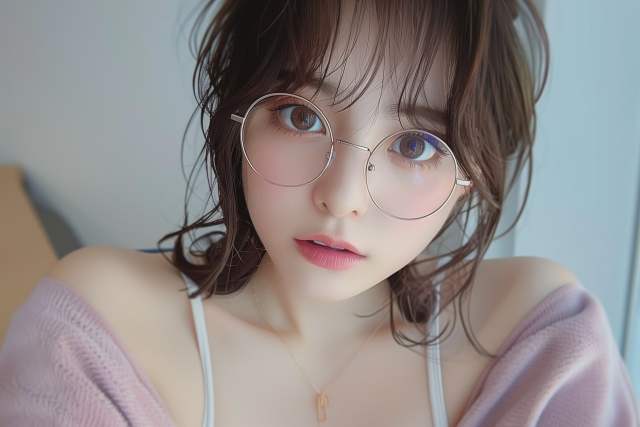メガネ女子に出会う方法