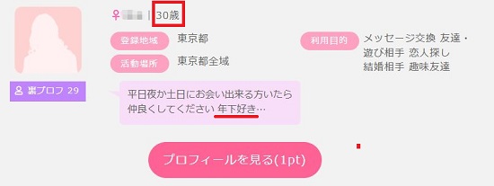 年下好きの女性