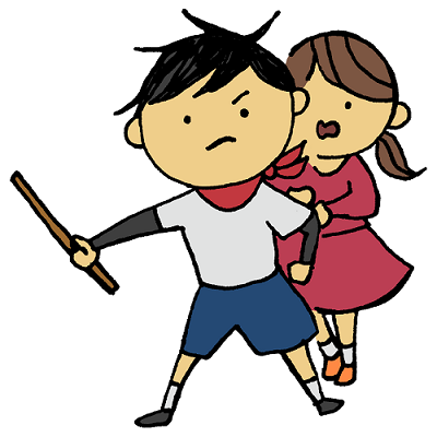 女性を守る男性