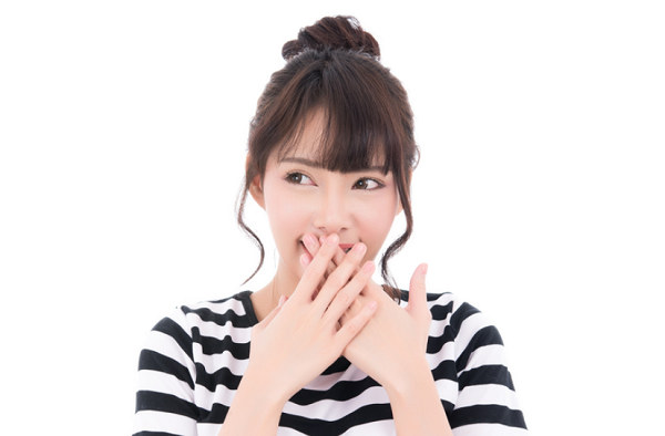 仕草が可愛い女性