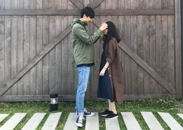 身長差カップル