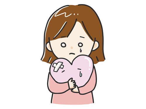 失恋した女性