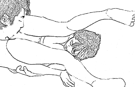 マングリ返しクンニ